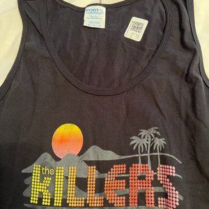 NWT Licensed Merchandise Cotton Tank The Killers Size Small